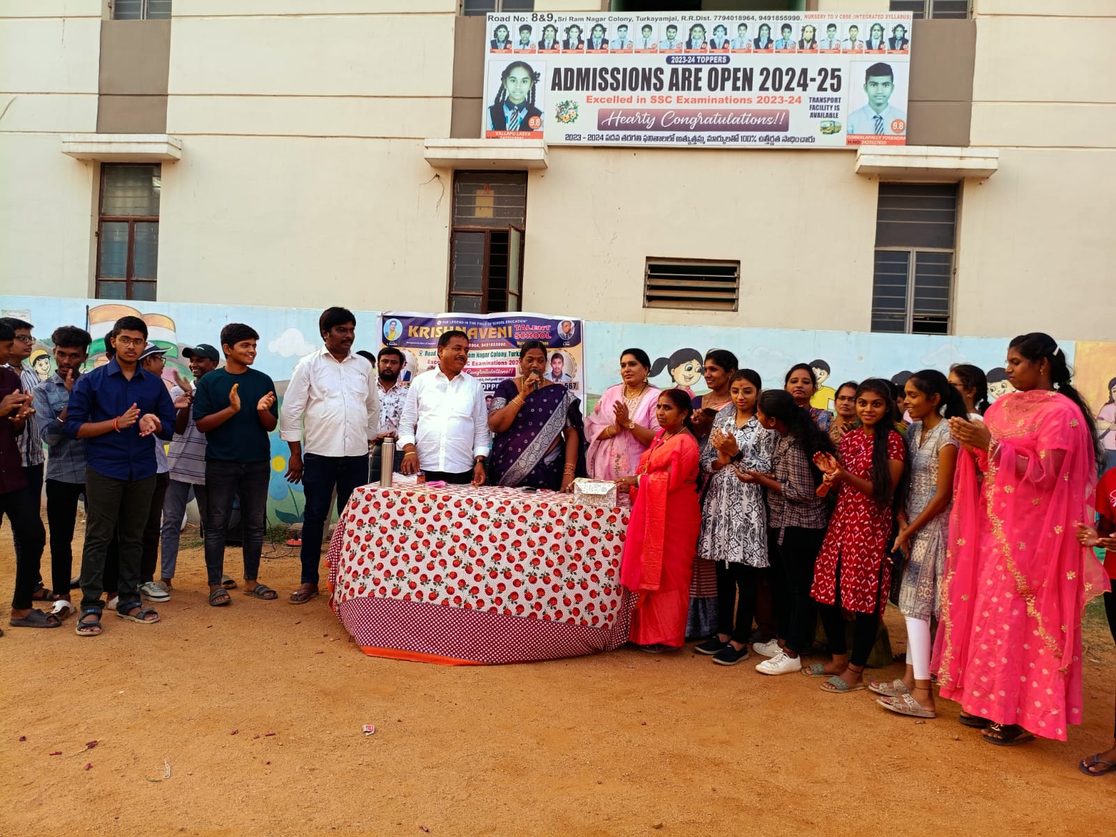 10th class results:పది ఫలితాల్లో సత్తా చాటిన కృష్ణవేణి టాలెంట్ స్కూల్( తుర్కయంజాల్ బ్రాంచ్) విద్యార్థులు.